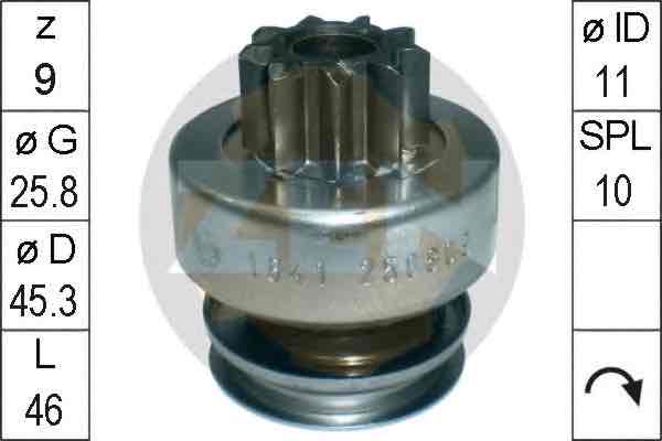 ERA ZN1641 Cuplaj unisens, demaror
